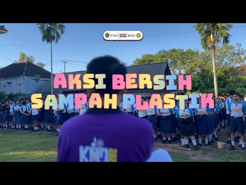 AKSI BERSIH SAMPAH PLASTIK | SMP NEGERI 4 MENDOYO | "Ending Plastic Pollution"